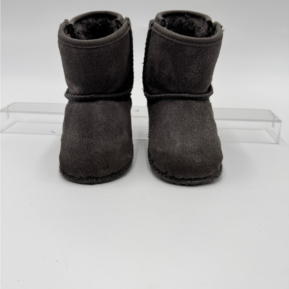 UGG Other - UGG Cozy Suede Gray Baby Booties Size 02/03